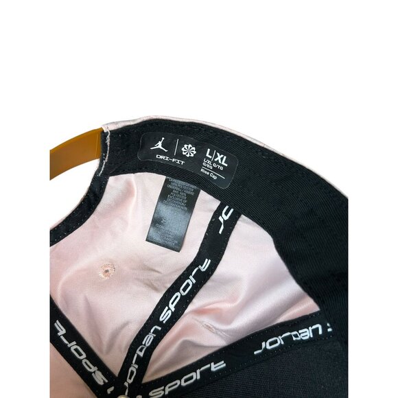 Jordan Golf Sport Hat Cap Dri-Fit Pink Women's L / XL Leopard Print Adjustable - Picture 7 of 8